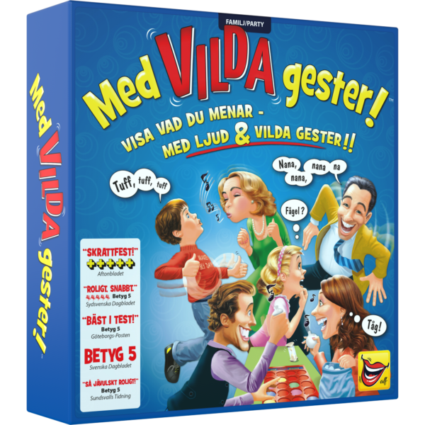 Med vilda gester