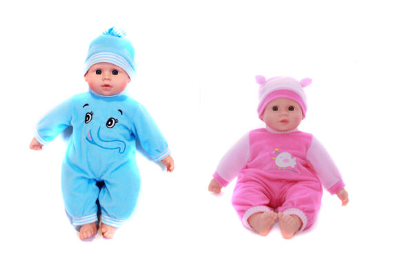Mjuk babydocka