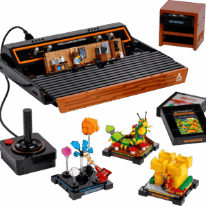 Atari video computer system 2532 pcs Lego