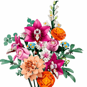 Alternative view of Vacker rosa blombukett Botanicals