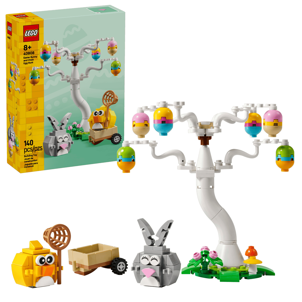 Äggjakt med påskkanin och kyckling Lego