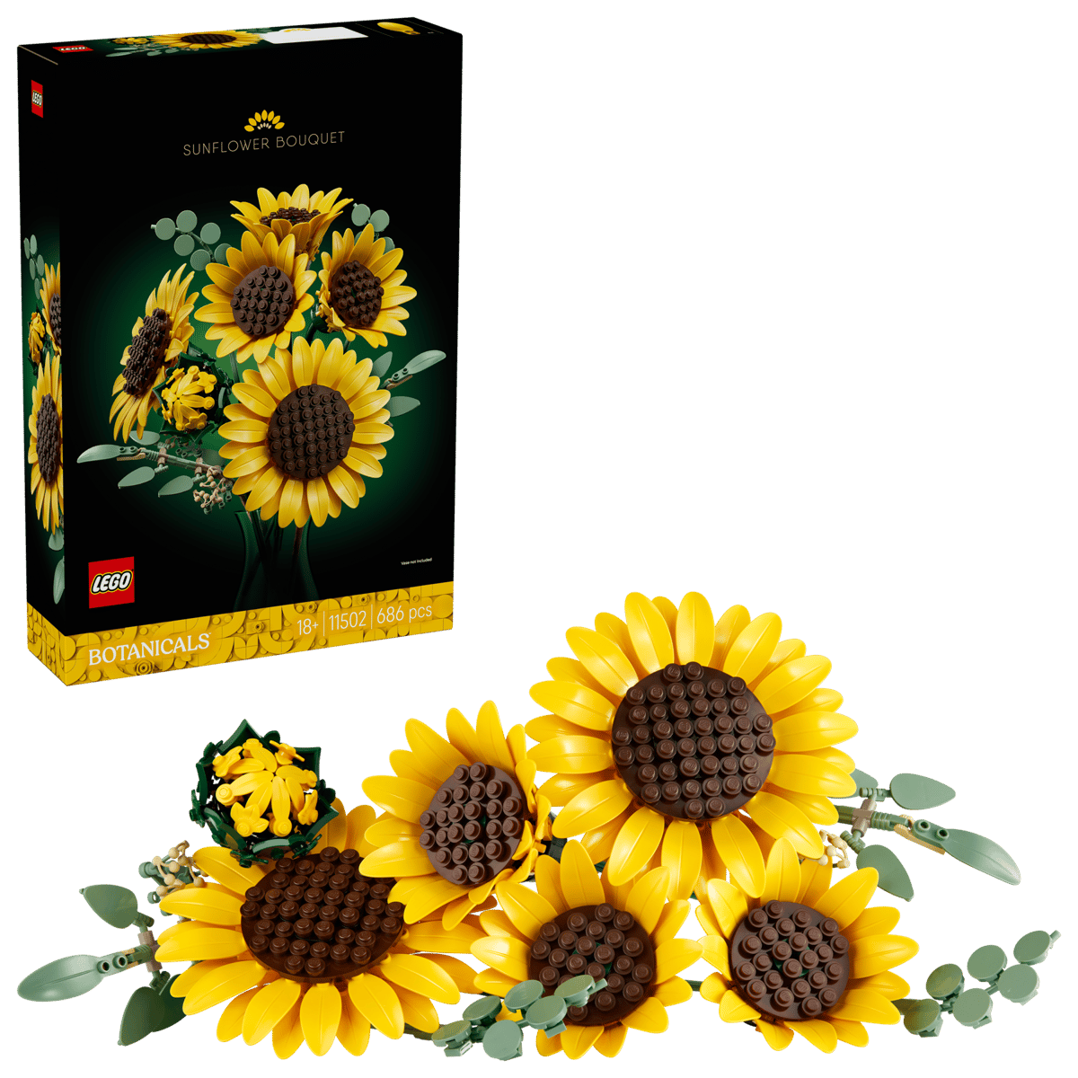 Bukett med solrosor Botanicals