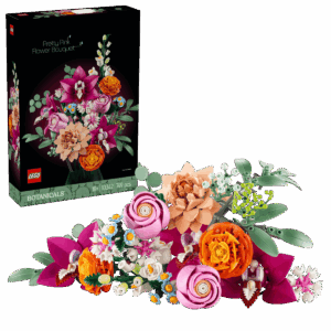 Vacker rosa blombukett Botanicals